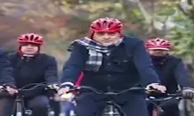 بلومبرگ دوچرخه سواری حناچی را غیرمعمول می‌داند، ببینید چرا؟/فیلم