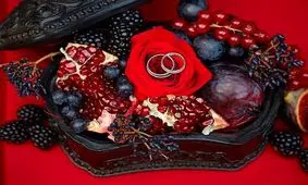 زیباترین ایده‌های خنچه آرایی شب یلدا