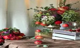 تزیین سبد گل شب یلدا با ایده‌ های بسیار جذاب