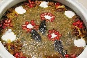 طرز تهیه آش انار