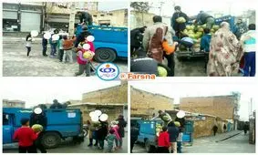 توزیع ۱۴ تن هندوانه رایگان در محلات