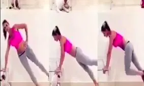 9 حركت با صندلي برای آب كردن عضلات پهلو