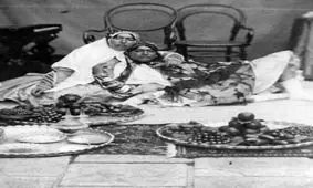 دوتا از پلنگ های قاجاری