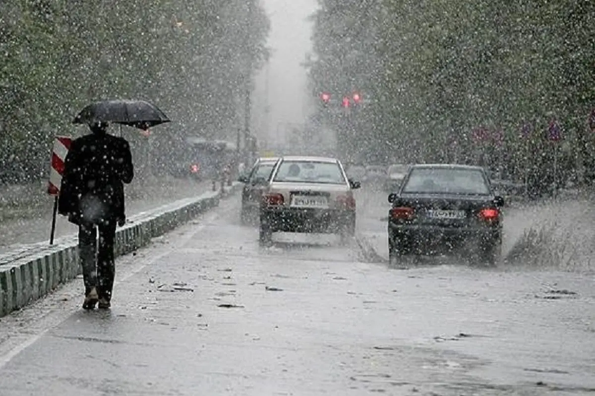 باران و برف استان قزوین را فرا می گیرد