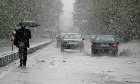 باران و برف استان قزوین را فرا می گیرد