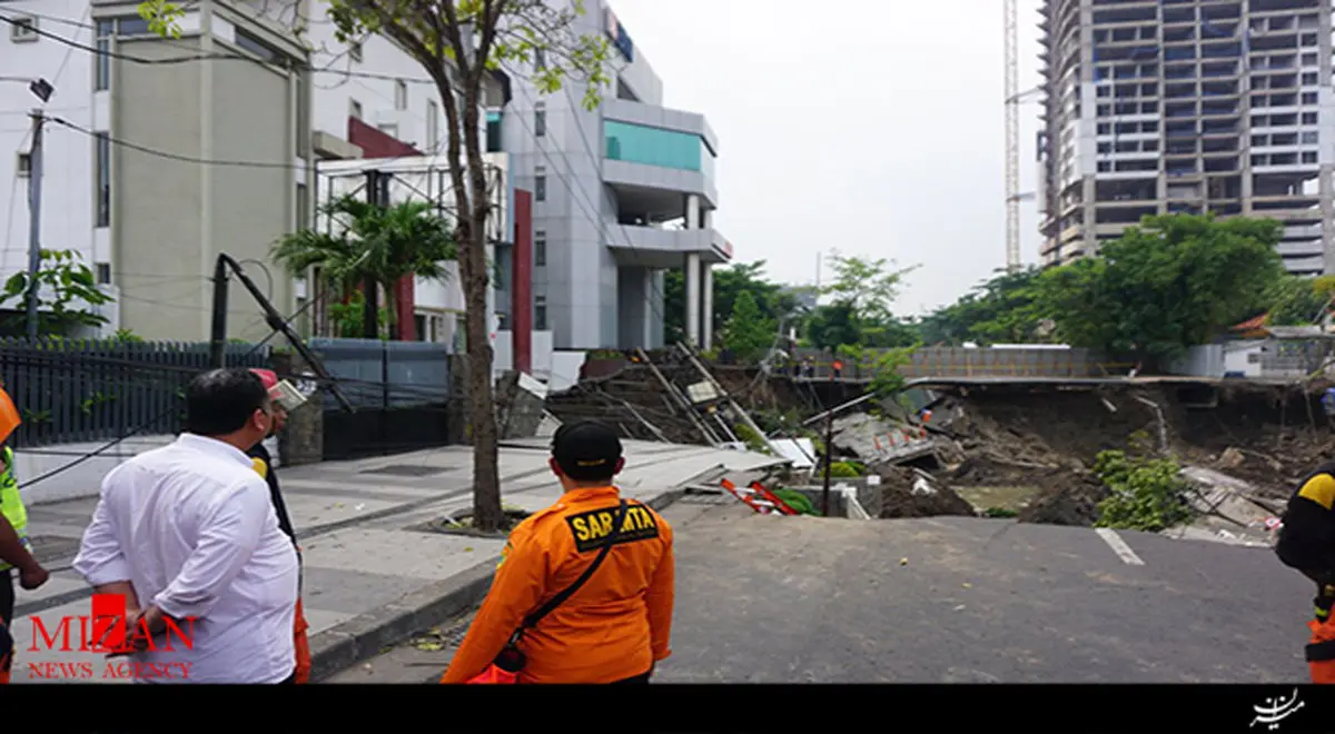 رانش زمین در اندونزی + فیلم