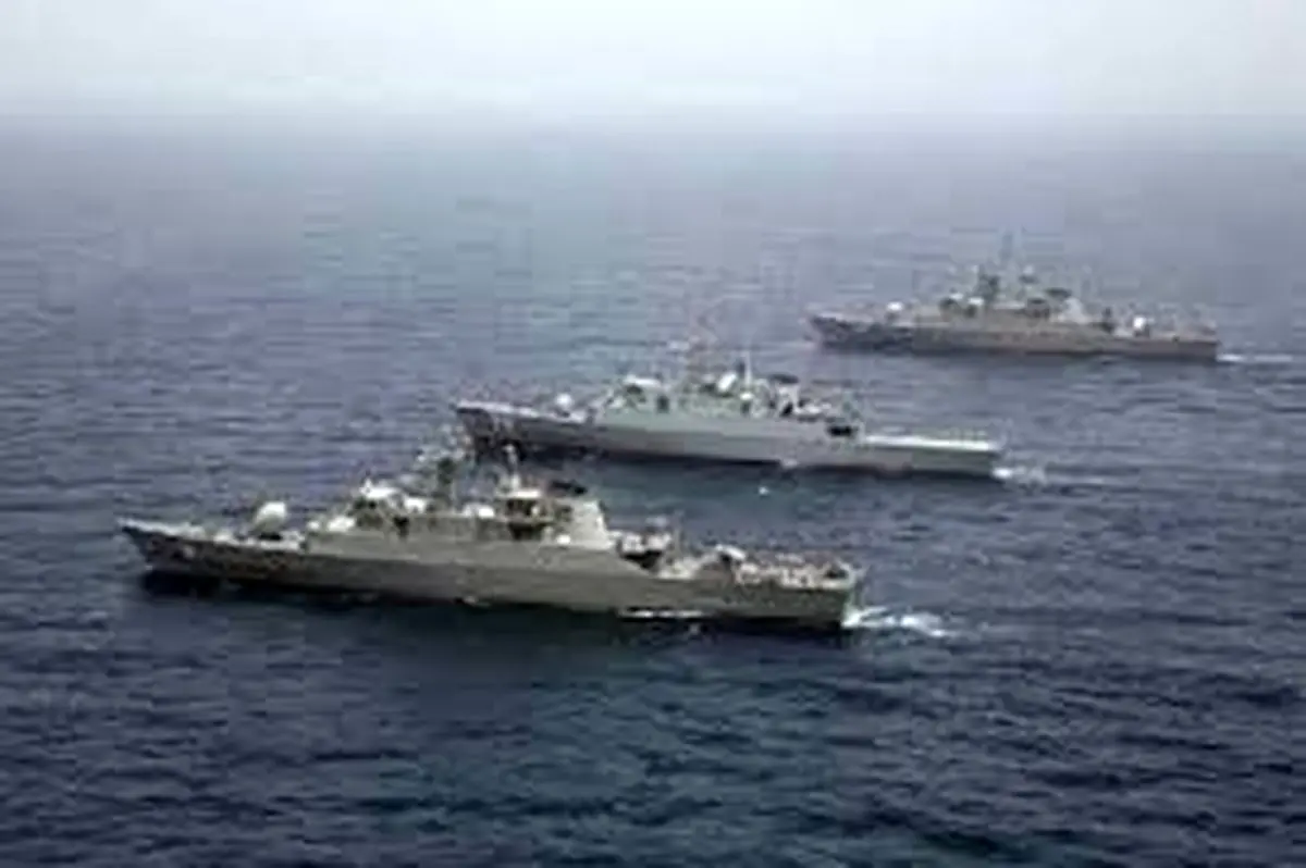 سوراخ شدن یک کشتی تجاری ایرانی در دریای خزر