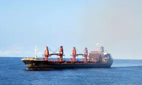 اعزام تیم‌های امداد و نجات نیروی دریایی برای کمک رسانی به کشتی تجاری ایرانی در خزر