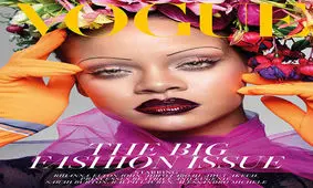 جدیدترین عکسهای ریحانا RIHANNA روی مجله ووگ VOGUE