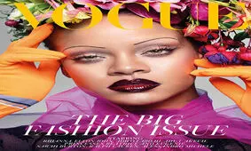 جدیدترین عکسهای ریحانا RIHANNA روی مجله ووگ VOGUE