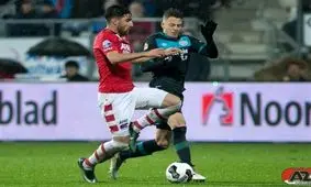 جهانبخش چهارمین بازیکن برتر آلکمار برابر آیندهوون از نگاه هواداران + عکس