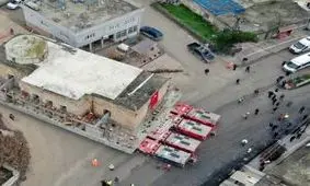 جابجا کردن مسجد 600 ساله در ترکیه ! + تصاویر