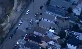 آب گرفتگي خیابان های اصلی لس آنجلس