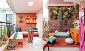 چگونه دکوراسیون بالکن کوچک را آرامش بخش کنیم؟