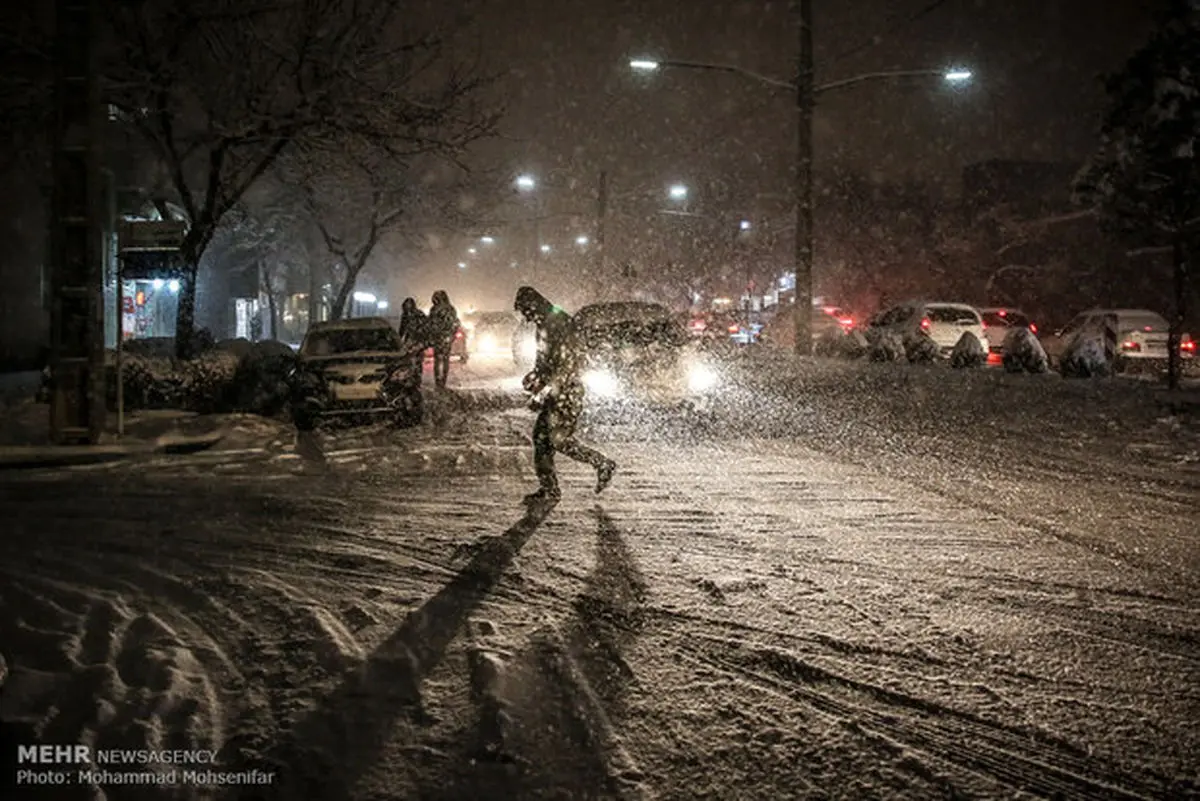 وقوع یخبندان شبانگاهی در البرز/دمای منفی ۱۰ درجه در دیزین