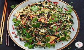 طرز تهیه نودل سبزیجات؛ غذای سریع چینی