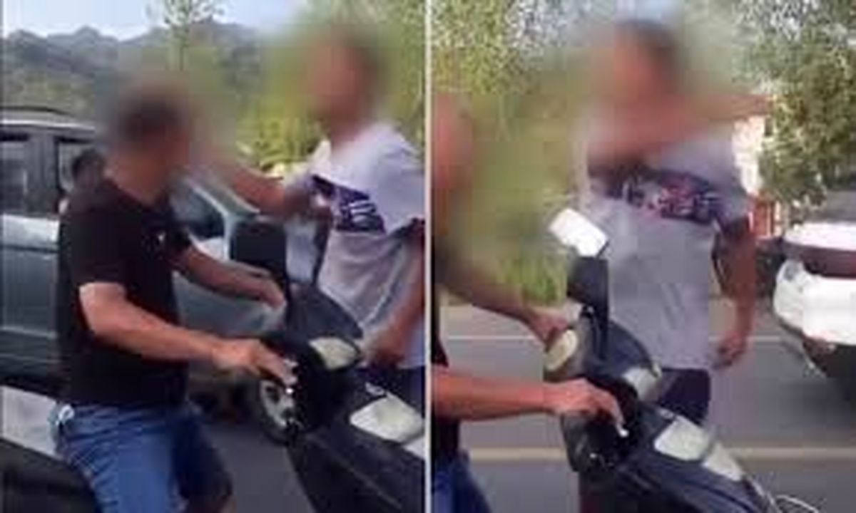 رفتار ناشایست دانشآموز گستاخ با معلم قدیمی! +فیلم
