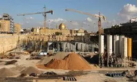 اجرای آخرین مراحل پیشرفت طرح توسعه حرم مطهر علوی