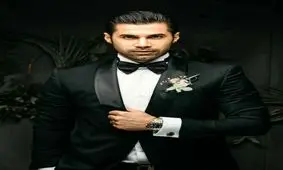 فروزان لباس دامادی پوشید