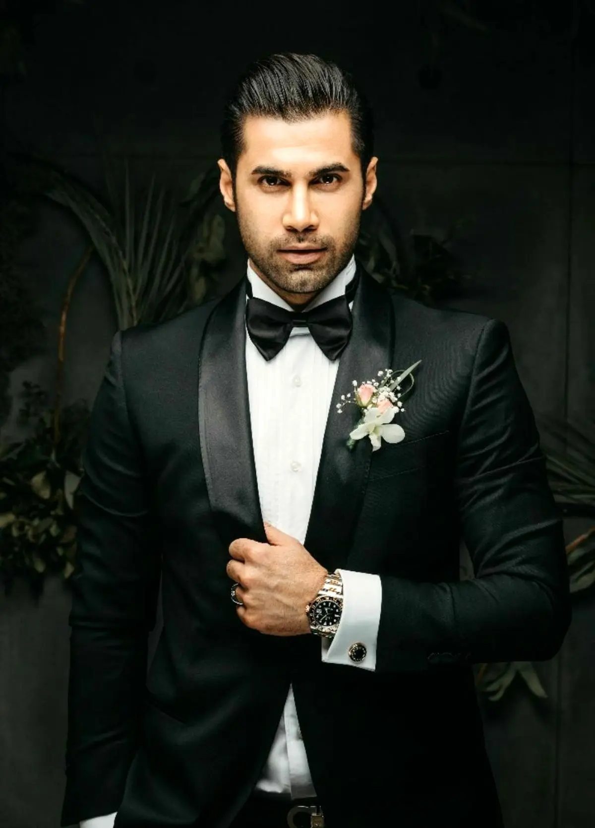 فروزان لباس دامادی پوشید