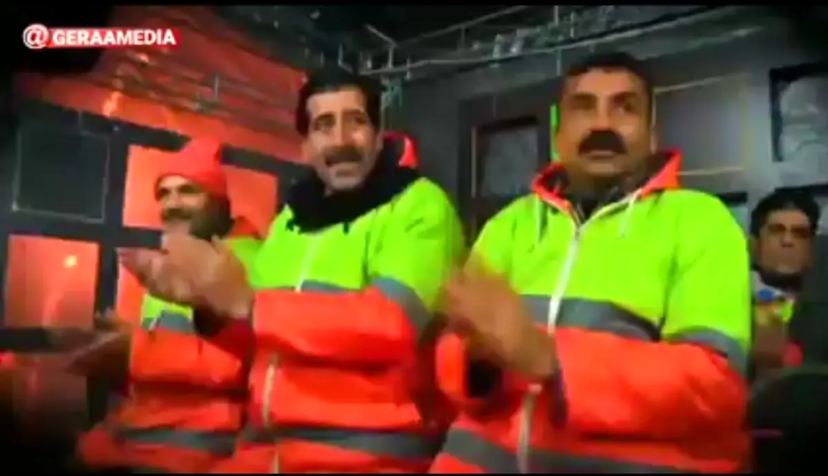 یلدای متفاوت نارنجی‌پوشان اصفهان/فیلم