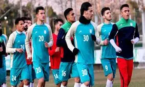 زمان بازی تیم امید ایران و عمان تغییر کرد