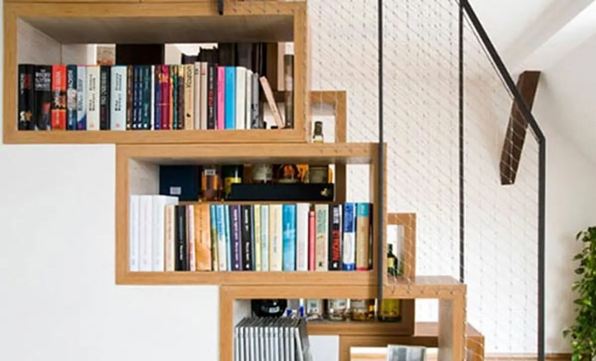 مدل های کتابخانه دیواری + عکس