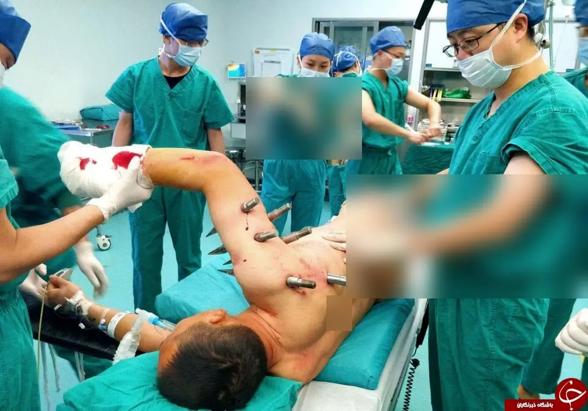 بلایی که نقص فنی ربات کارخانه سر کارگر بیچاره آورد! +فیلم