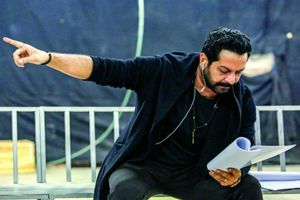 کامران تفتی در تئاتر مشهد