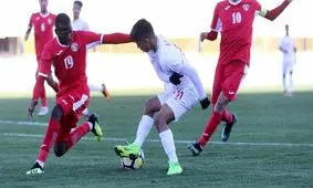 توقف تيم اميد ایران مقابل اردن بعد از سه پيروزي