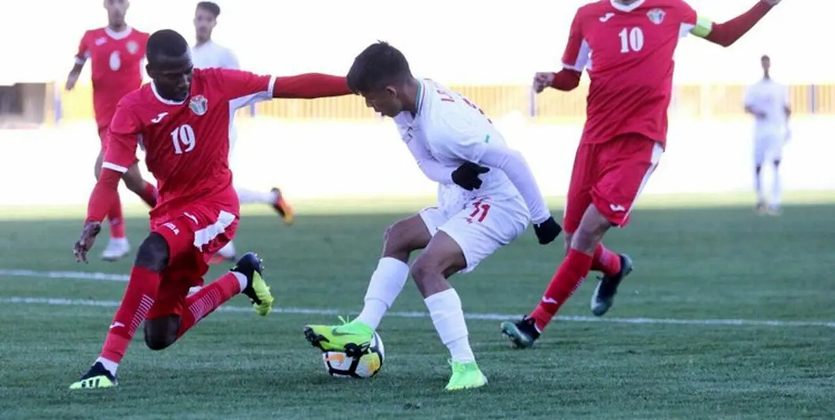 توقف تيم اميد ایران مقابل اردن بعد از سه پيروزي