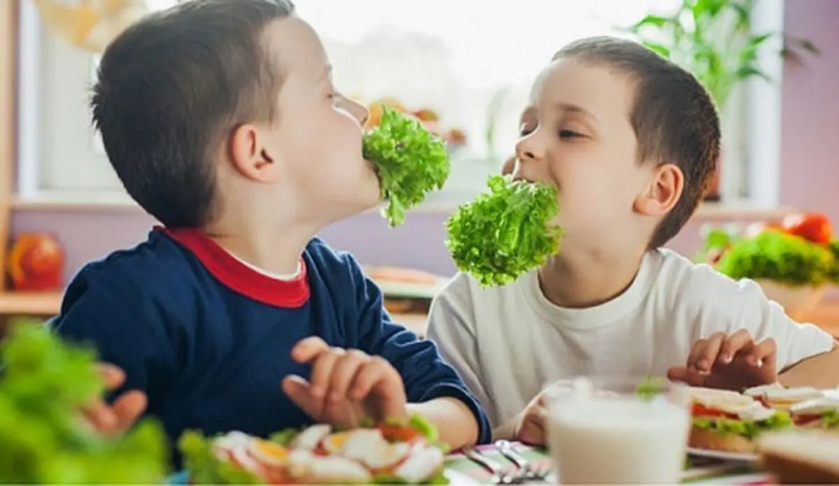 تغذیه مناسب برای کودکان