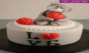 کلکسیونی زیبا از انواع مدل کیک ولنتاین