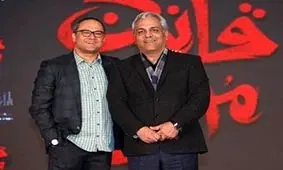 ویدئو/حرف‌های درگوشی رامبد جوان و مهران مدیری در اکران خصوصی «قانون مورفی»