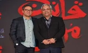 ویدئو/حرف‌های درگوشی رامبد جوان و مهران مدیری در اکران خصوصی «قانون مورفی»