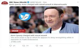 بازیگر هالیوود به تعرض جنسی متهم شد