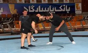 احسان حدادی کشتی‌گیر شد!