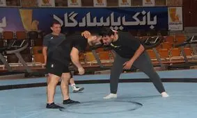 احسان حدادی کشتی‌گیر شد!
