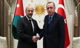 دیدار نخست‌وزیر اردن با اردوغان