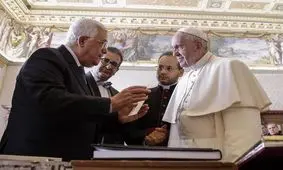 عباس در پاسخ به دعوت پاپ: آماده صلح با اسرائیل هستیم