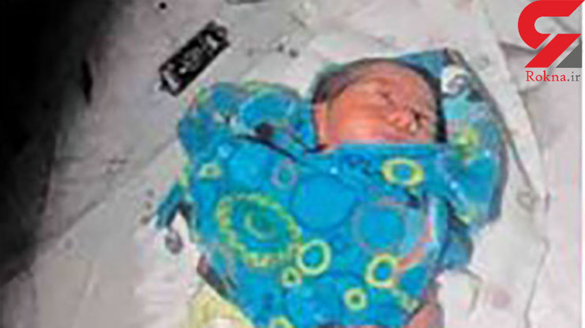 مرگ به سراغ نوزاد رها شده در کف بازار رفت+ عکس