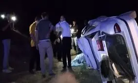 تصادف سمند با اسب، جان راننده را گرفت