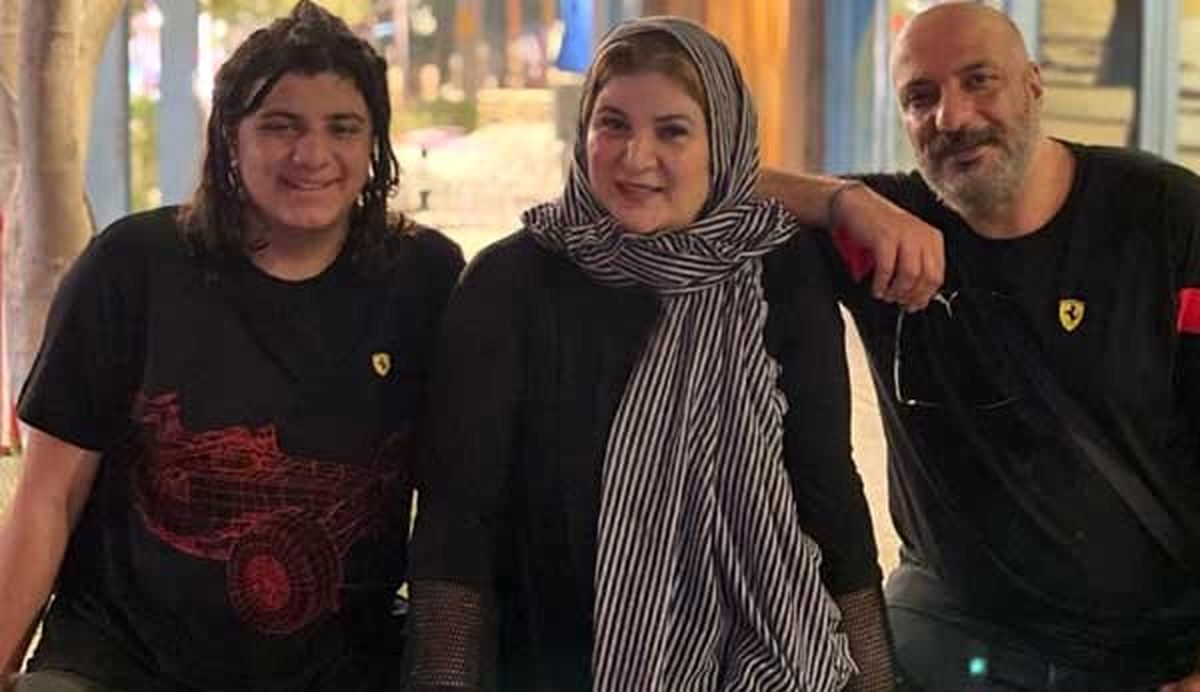 قاب خانوادگی امیر جعفری و ریما رامینفر