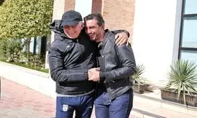 آشتی کی‌روش و رحمتی پس از ۱۰ سال/ عکس

