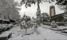 کاهش بارشهای زمستانی همدان