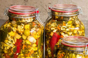 طرز تهیه ترشی هفت بیجار