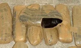 كشف 595 كيلو هروئین از خودروي وانت بار