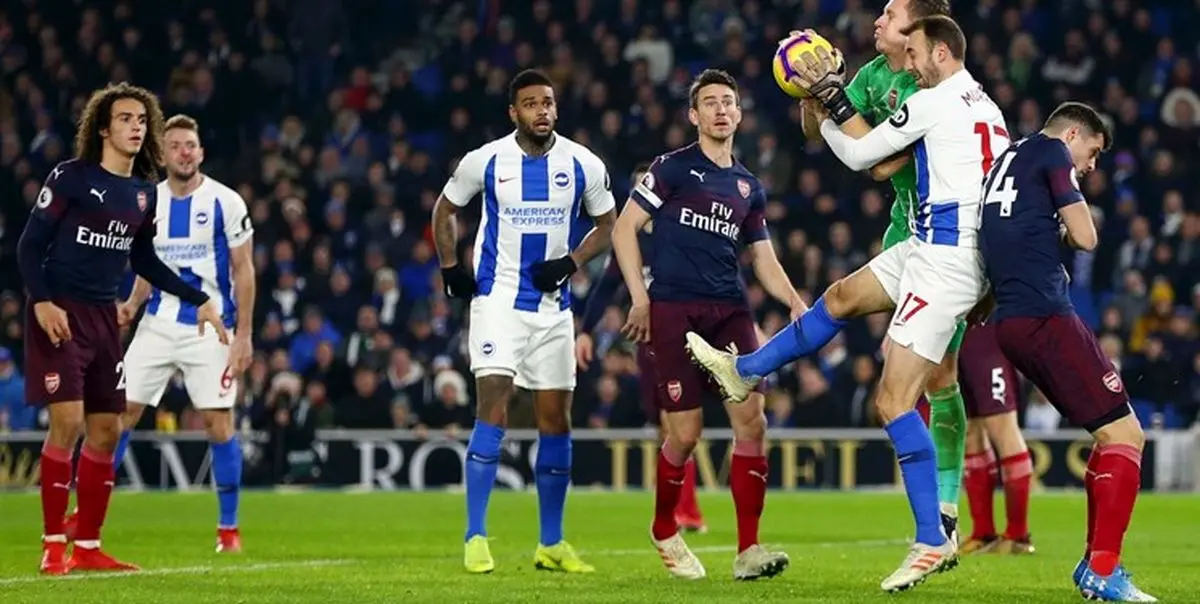 برایتون در غیاب جهانبخش ترمز توپچی‌ها را کشید