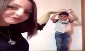 خلاقیت مادر و پسری