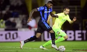 پیروزی خارج از خانه کلوب بروژ در غیاب کاوه رضایی